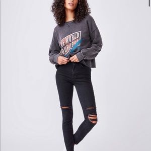 PAIGE Verdugo Ankle Ripped skinny jeans